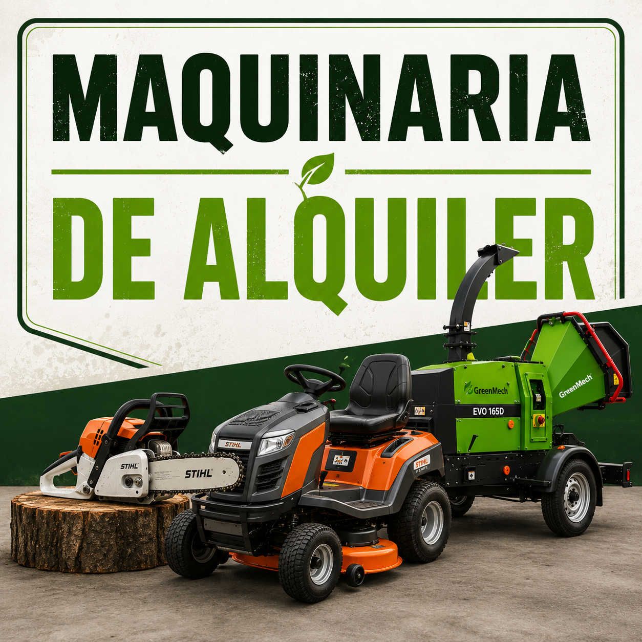 MAQUINAS ALQUILER